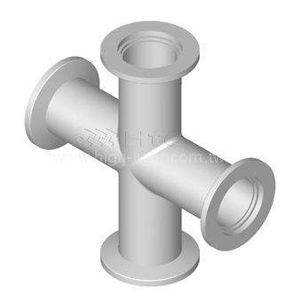 真空四通管 Crosses | 真空管件 Vacuum Fitting : Htc日扬真空
