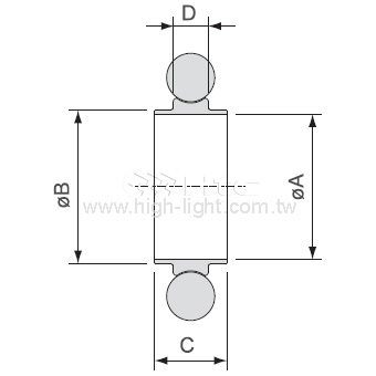 ISO中心圈(美规)加O'Ring(Viton)